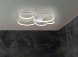 Rondo Silver - Φωτιστικό οροφής